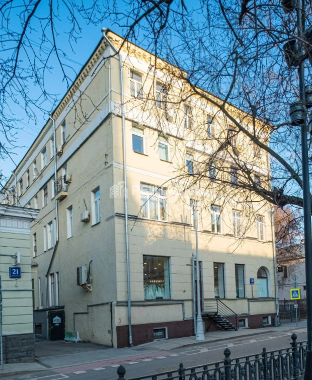 Здание Рождественский, 21с2 по адресу г Москва, Рождественский б-р, д 21 стр 2