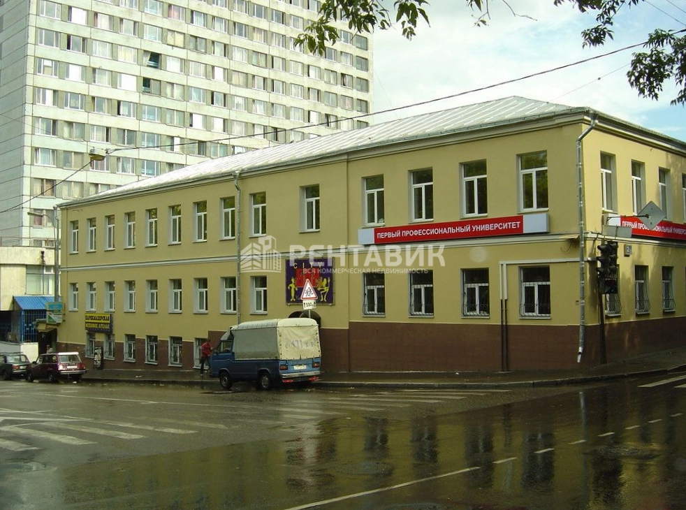 фасад дома, здание по адресу г Москва, ул Малая Почтовая, д 2/2 стр 1 
