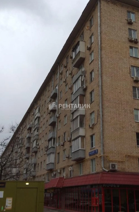 фасад дома, здание по адресу г Москва, Ленинградский пр-кт, д 78 к 1