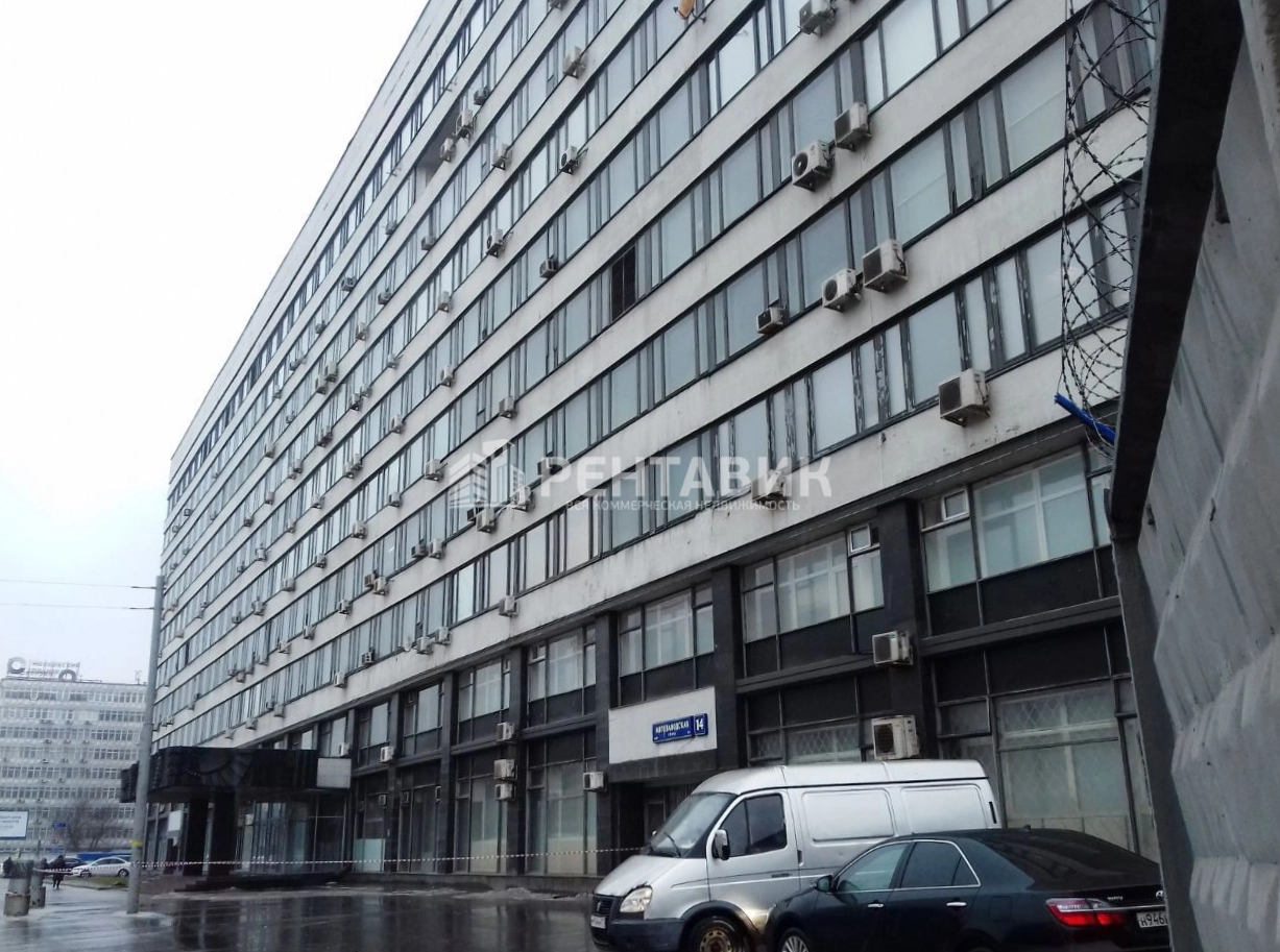 фасад дома, здание по адресу г Москва, ул Автозаводская, д 14