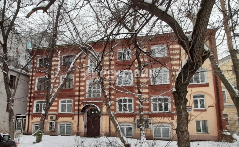 фасад дома, здание по адресу г Москва, Средний Кисловский пер, д 5/6 стр 3