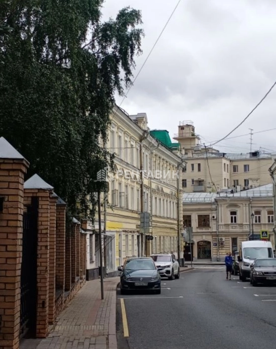 фасад дома, здание по адресу г Москва, ул Покровка, д 3/7 стр 1г 