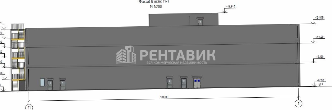 Здание целиком Литовская 16 площадью 6051 квадратных метров