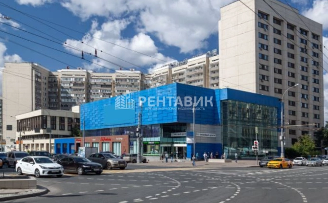фасад дома, здание по адресу г Москва, Калужская пл, д 1 к 2 