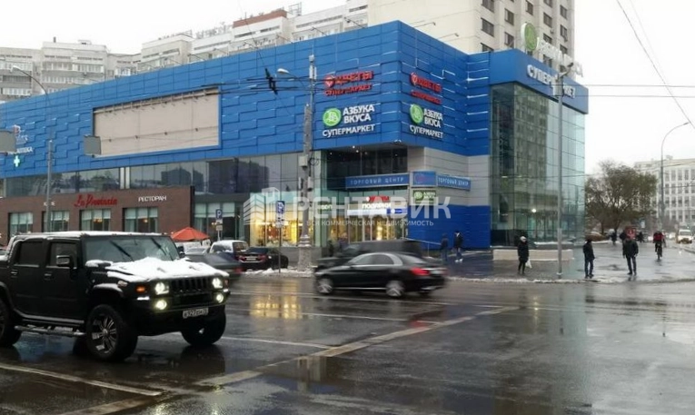 фасад дома, здание по адресу г Москва, Калужская пл, д 1 к 2 
