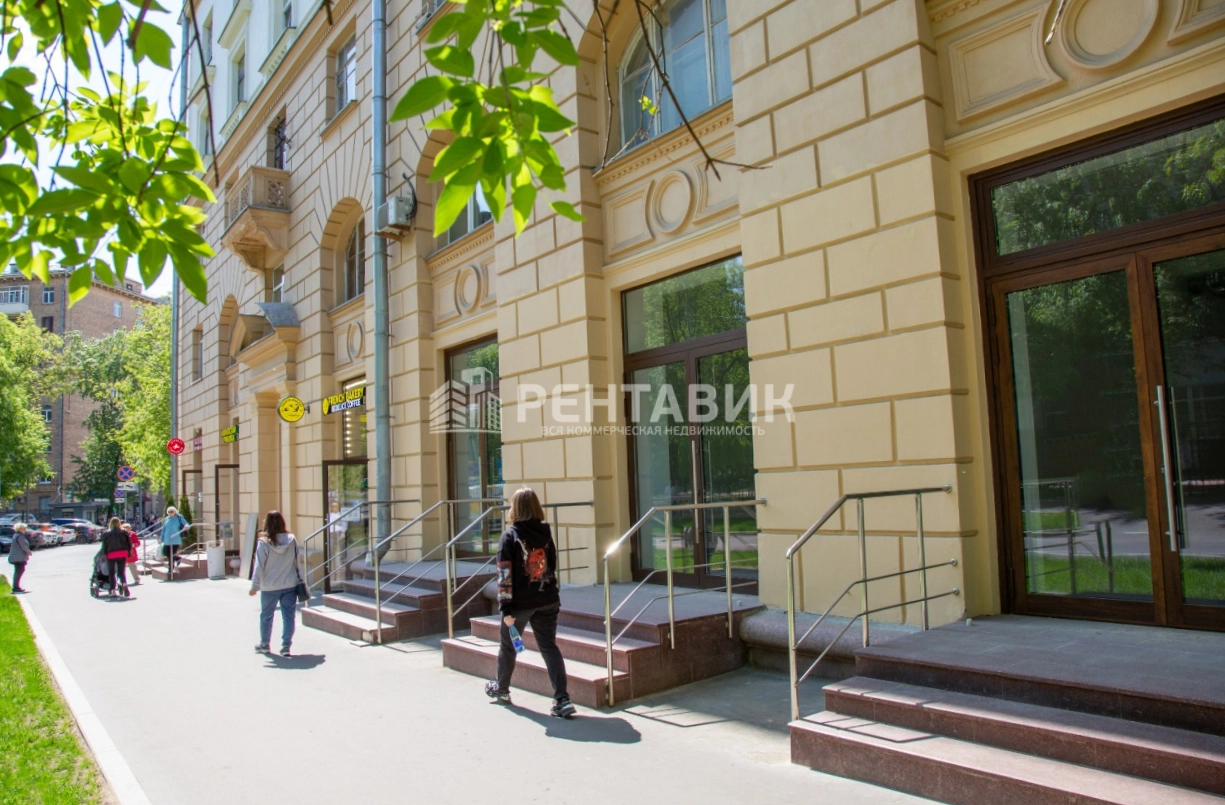 фасад дома, здание по адресу г Москва, Ленинский пр-кт, д 37А