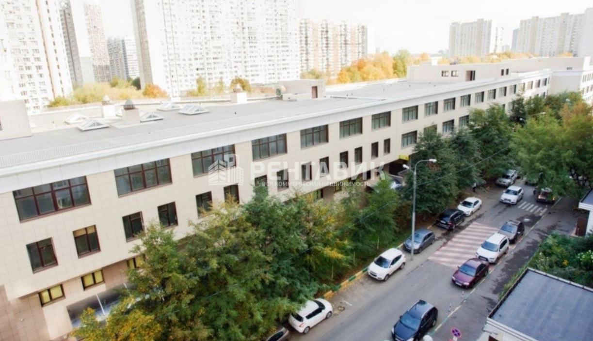 фасад дома, здание по адресу г Москва, Мичуринский пр-кт, д 31 к 7