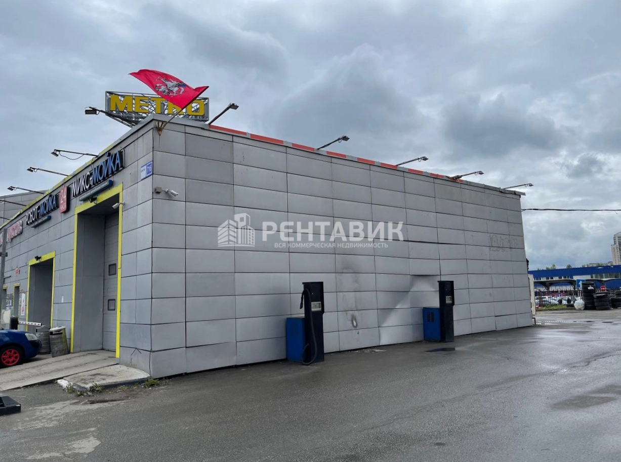 фасад дома, здание по адресу г Москва, Ленинградское шоссе, д 71Б