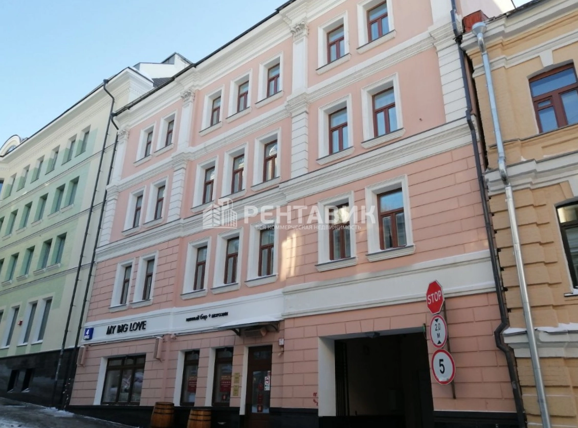 Здание Нижний Кисельный, 4 по адресу г Москва, Нижний Кисельный пер, д 4