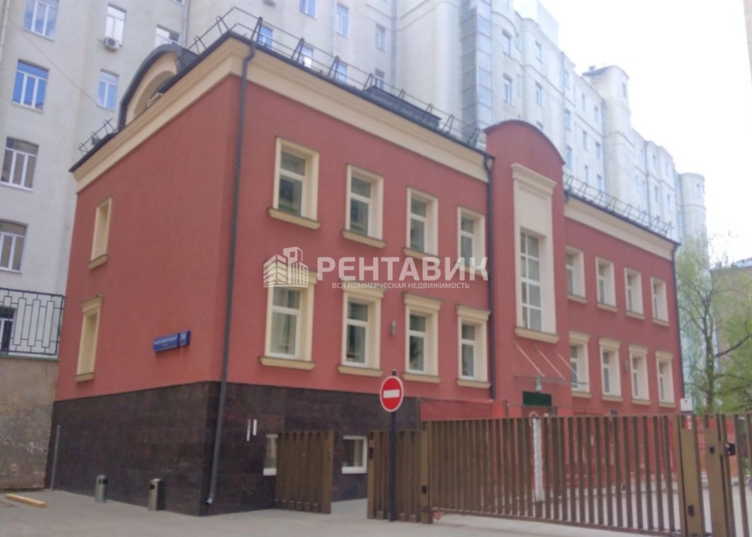 фасад дома, здание по адресу г Москва, ул Малая Пироговская, д 14 стр 5