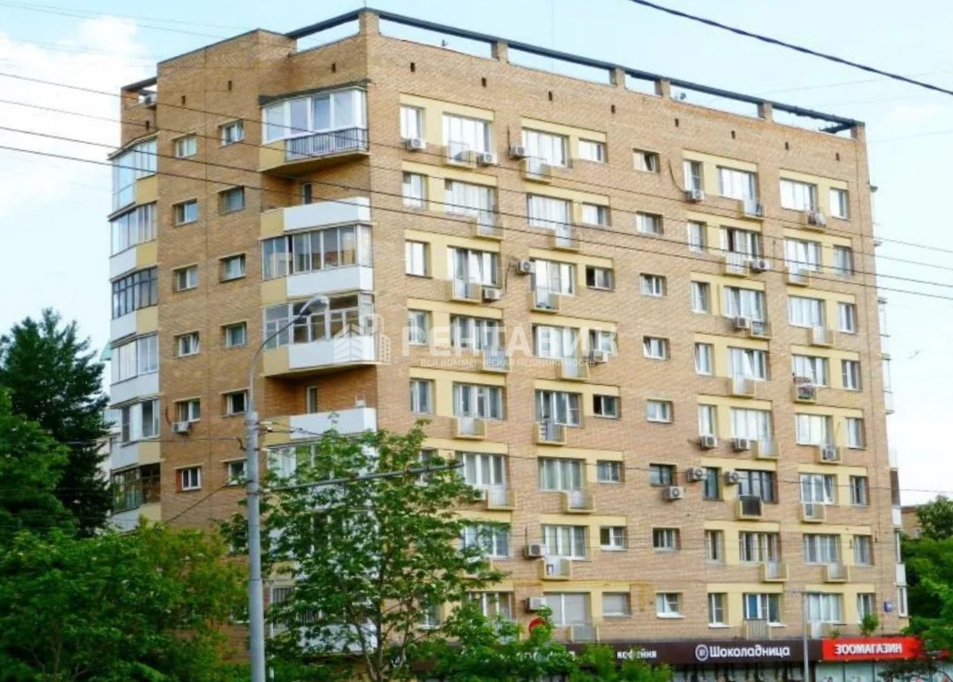 фасад дома, здание по адресу г Москва, Комсомольский пр-кт, д 29
