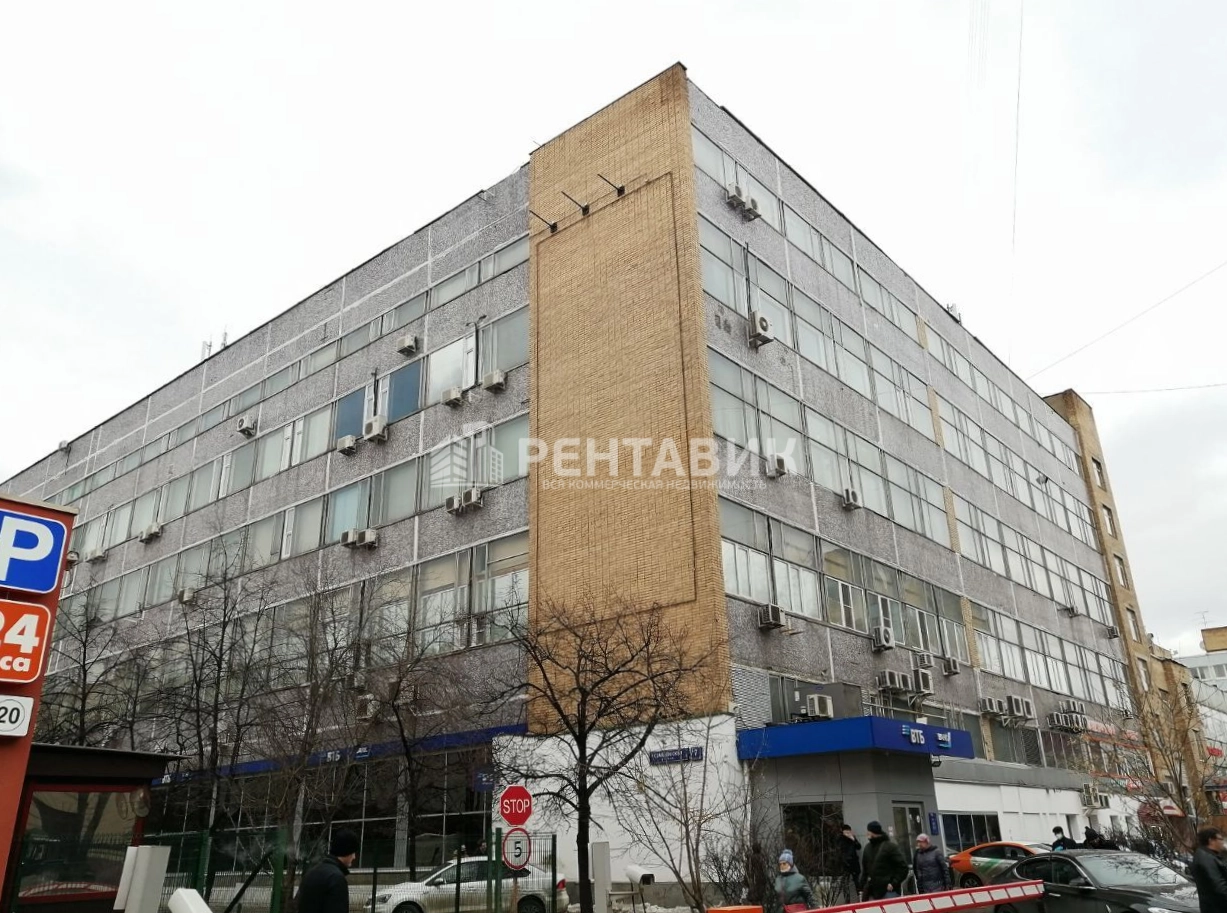 фасад дома, здание по адресу г Москва, Семёновская пл, д 7 к 17