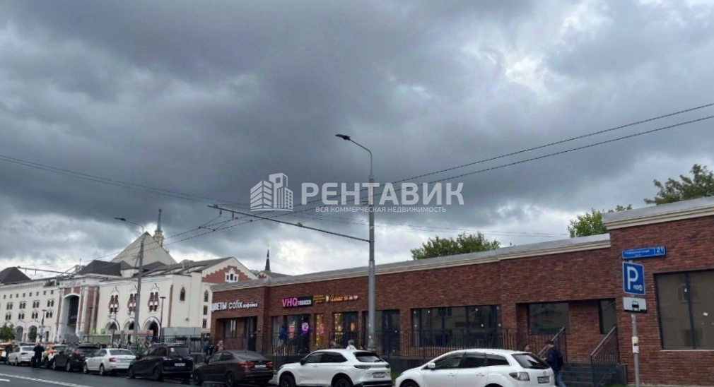 фасад дома, здание по адресу г Москва, ул Новорязанская, д 21 стр 2