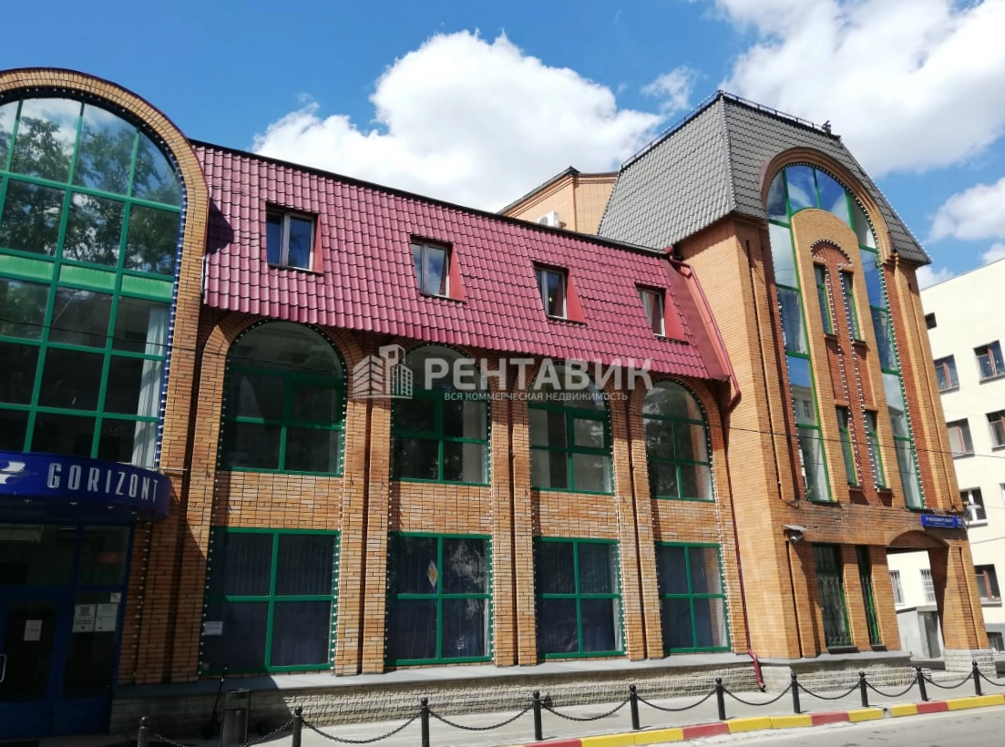 фасад дома, здание по адресу г Москва, 2-й Кожевнический пер, д 12