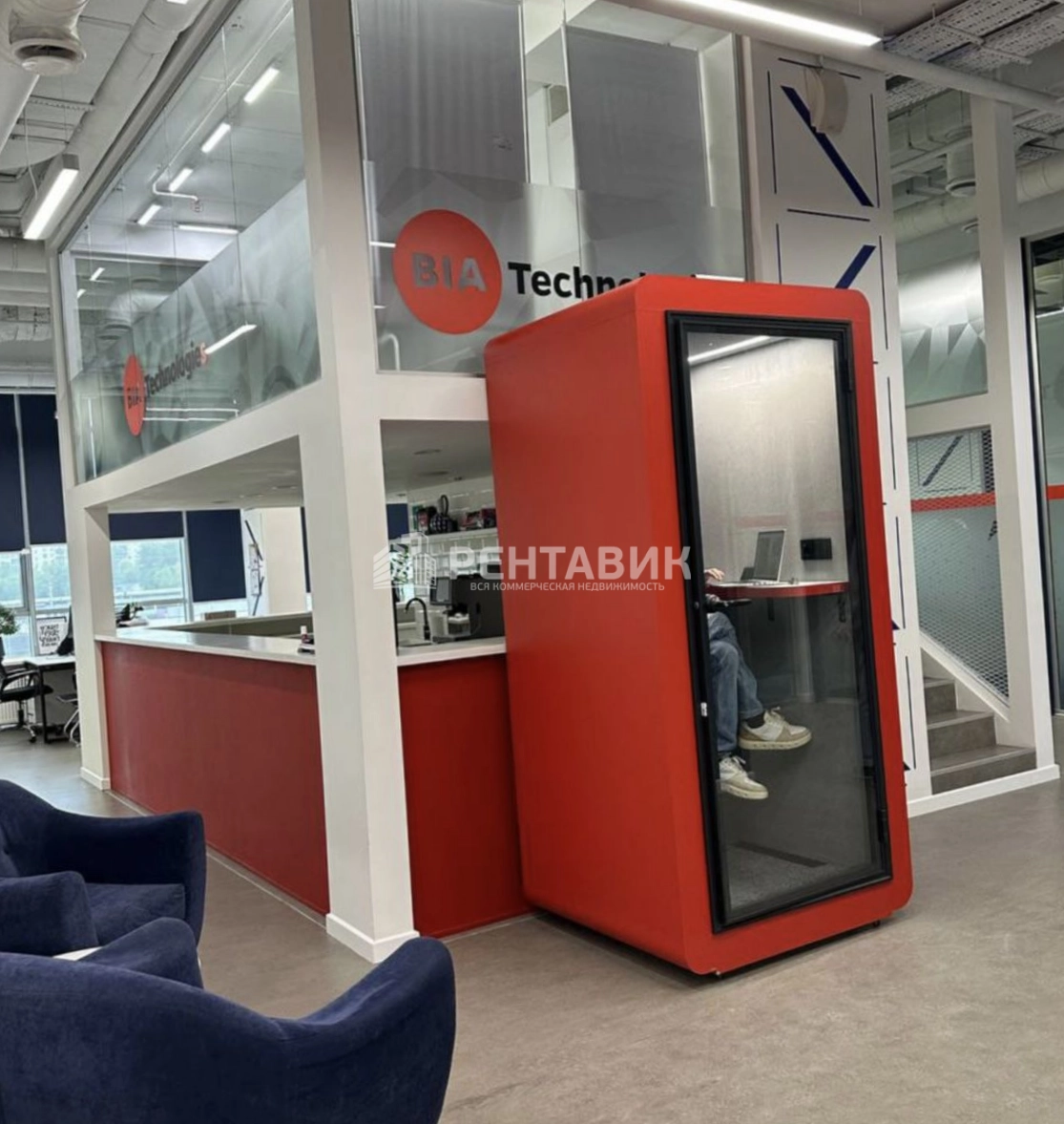 Офис Manufaqtury Poklonka Place площадью 532 квадратных метров