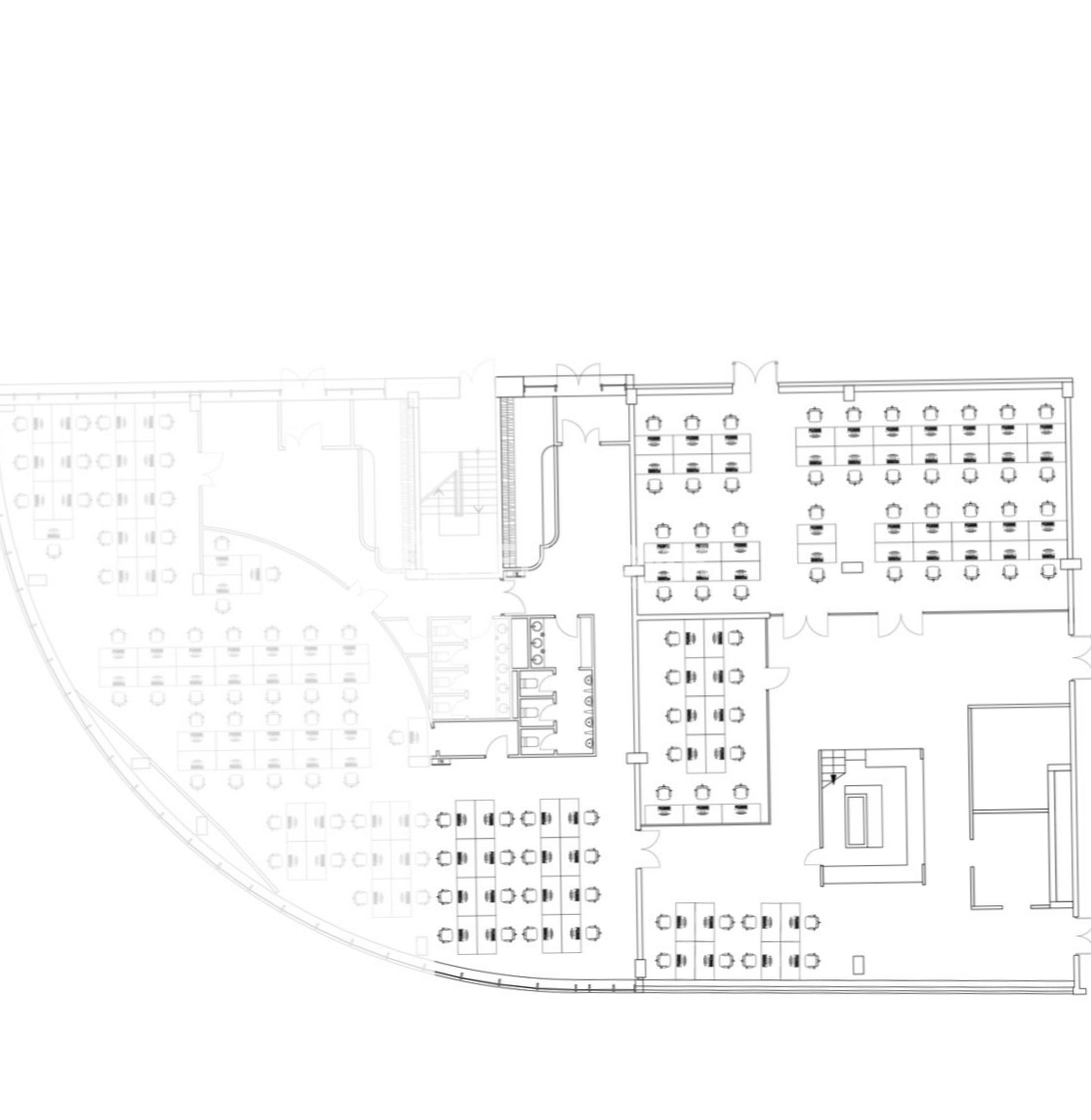 Офис Manufaqtury Poklonka Place площадью 532 квадратных метров