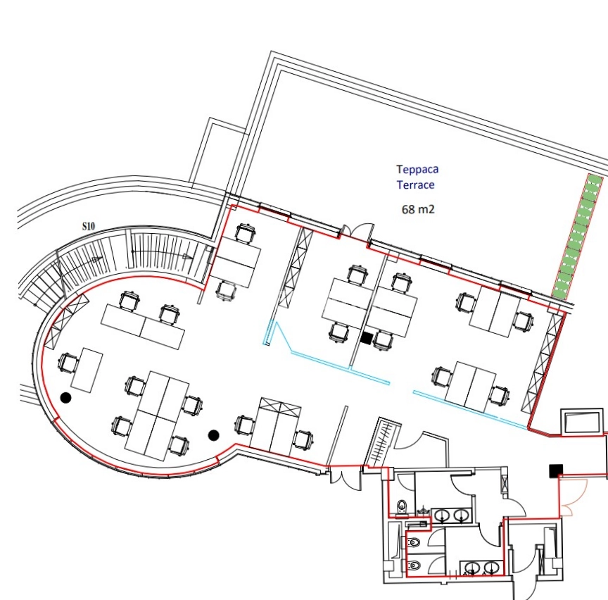 Офис Riverside Towers, строение 11 площадью 211 квадратных метров