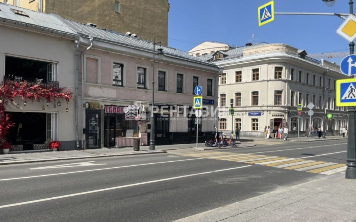фасад дома, здание по адресу г Москва, ул Сретенка, д 7