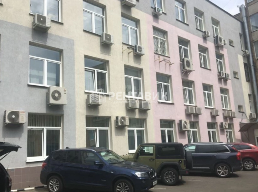 фасад дома, здание по адресу г Москва, 2-й Донской проезд, д 10 стр 4 