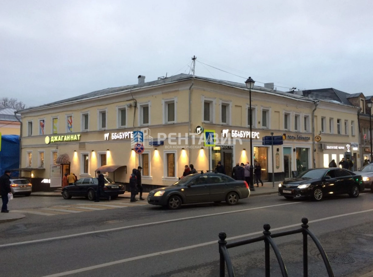 фасад дома, здание по адресу г Москва, ул Маросейка, д 4/2 стр 1