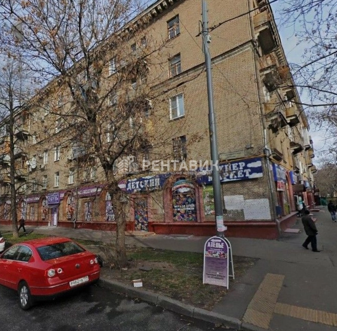 фасад дома, здание по адресу г Москва, ул Зои и Александра Космодемьянских, д 17/2