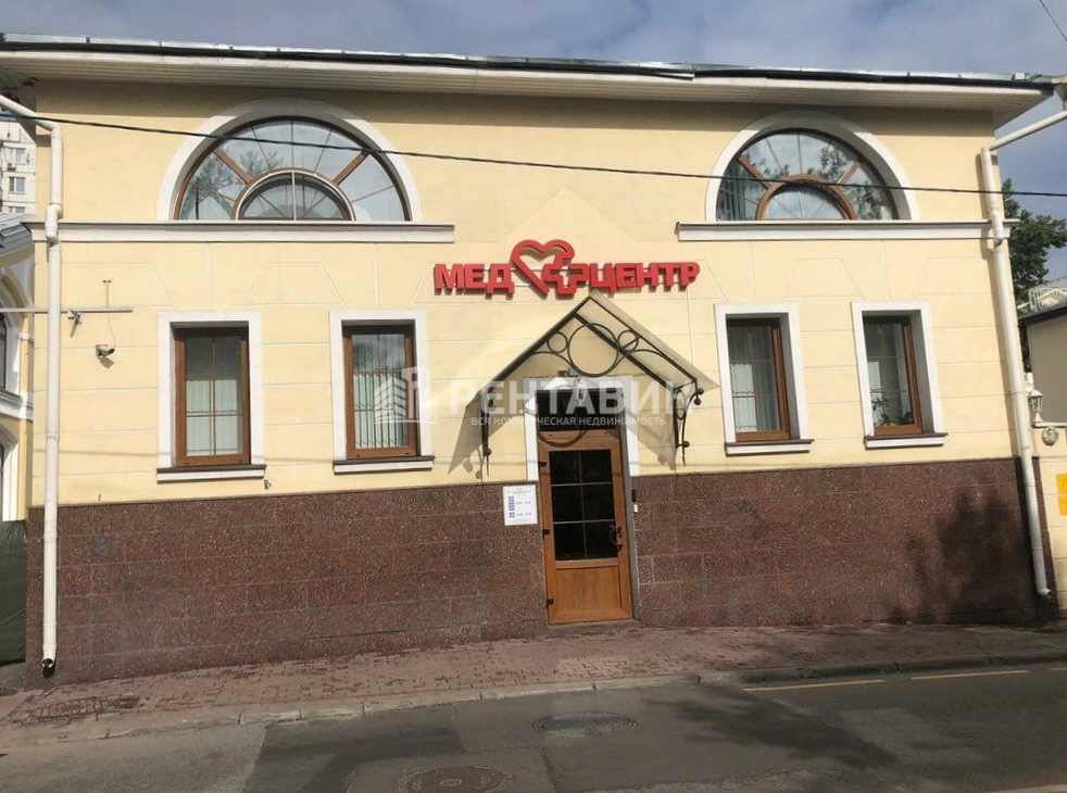 фасад дома, здание по адресу г Москва, ул Бауманская, д 58/25 стр 16 