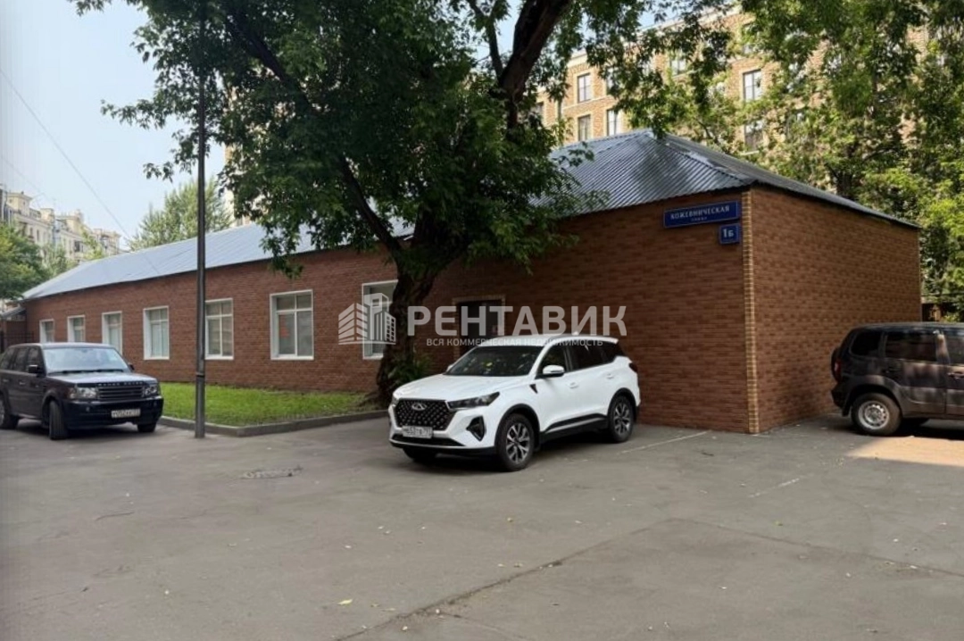 фасад дома, здание по адресу г Москва, ул Кожевническая, д 1Б стр 2