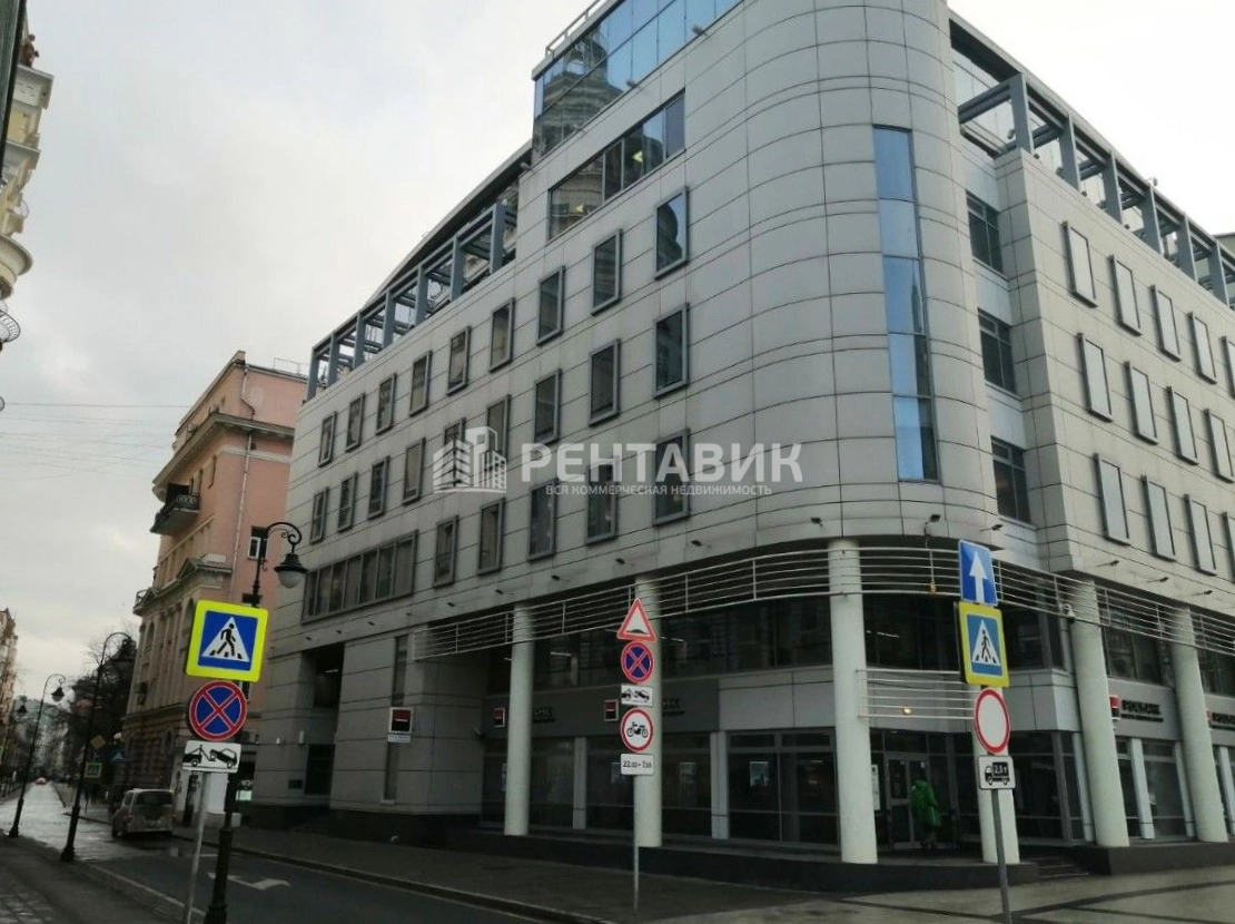 фасад дома, здание по адресу г Москва, ул Садовая-Кудринская, д 32 стр 1