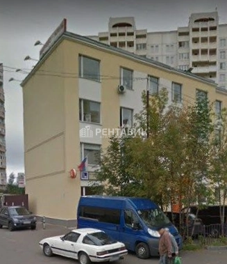 фасад дома, здание по адресу г Москва, ул 3-я Богатырская, д 1 к 1