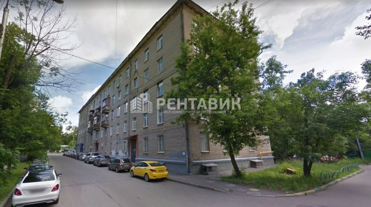 фасад дома, здание по адресу г Москва, ул Молодогвардейская, д 27 к 1 