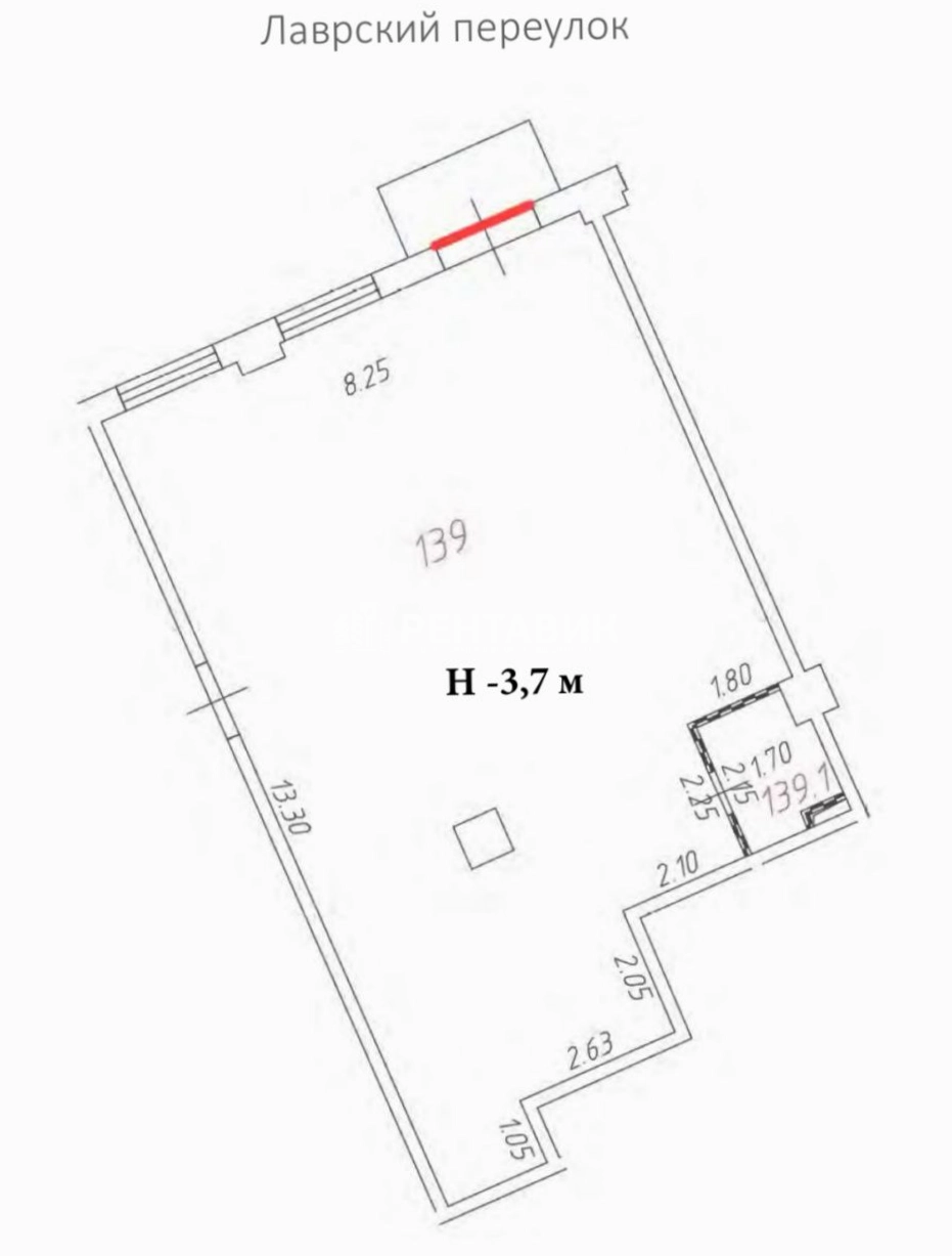 Помещение свободного назначения Sole Hills площадью 200 квадратных метров