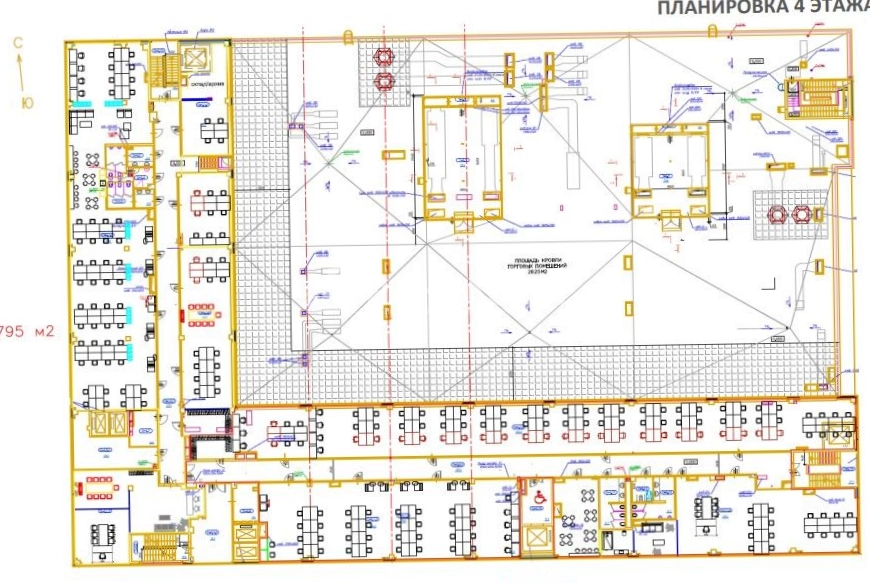 Офис Электролитный 5 площадью 1070 квадратных метров