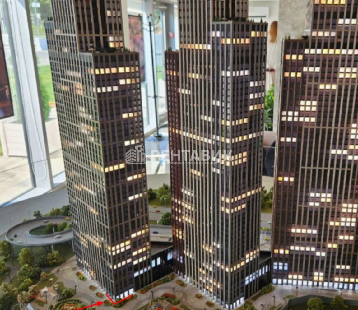 Помещение свободного назначения Will Towers площадью 185 квадратных метров
