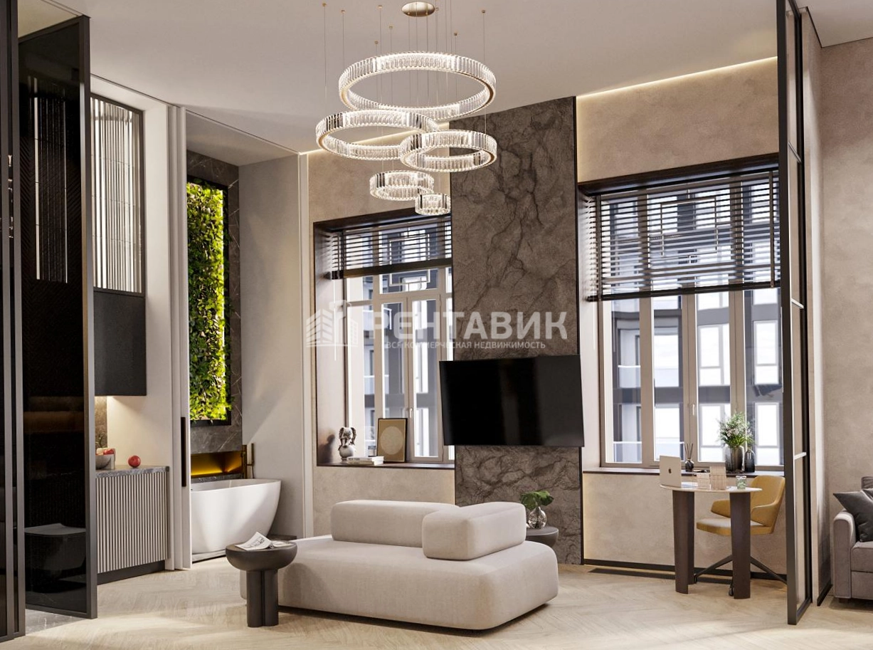 Офис Мясницкая, 43с2 площадью 27 квадратных метров