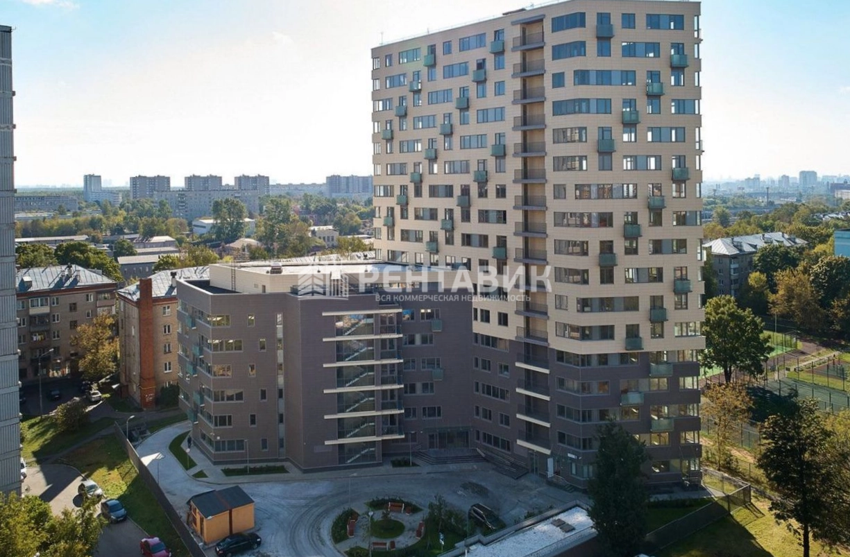 фасад дома, здание по адресу г Москва, ул Коминтерна, д 10 к 1