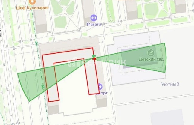 Помещение свободного назначения Невская, 9 площадью 153 квадратных метров