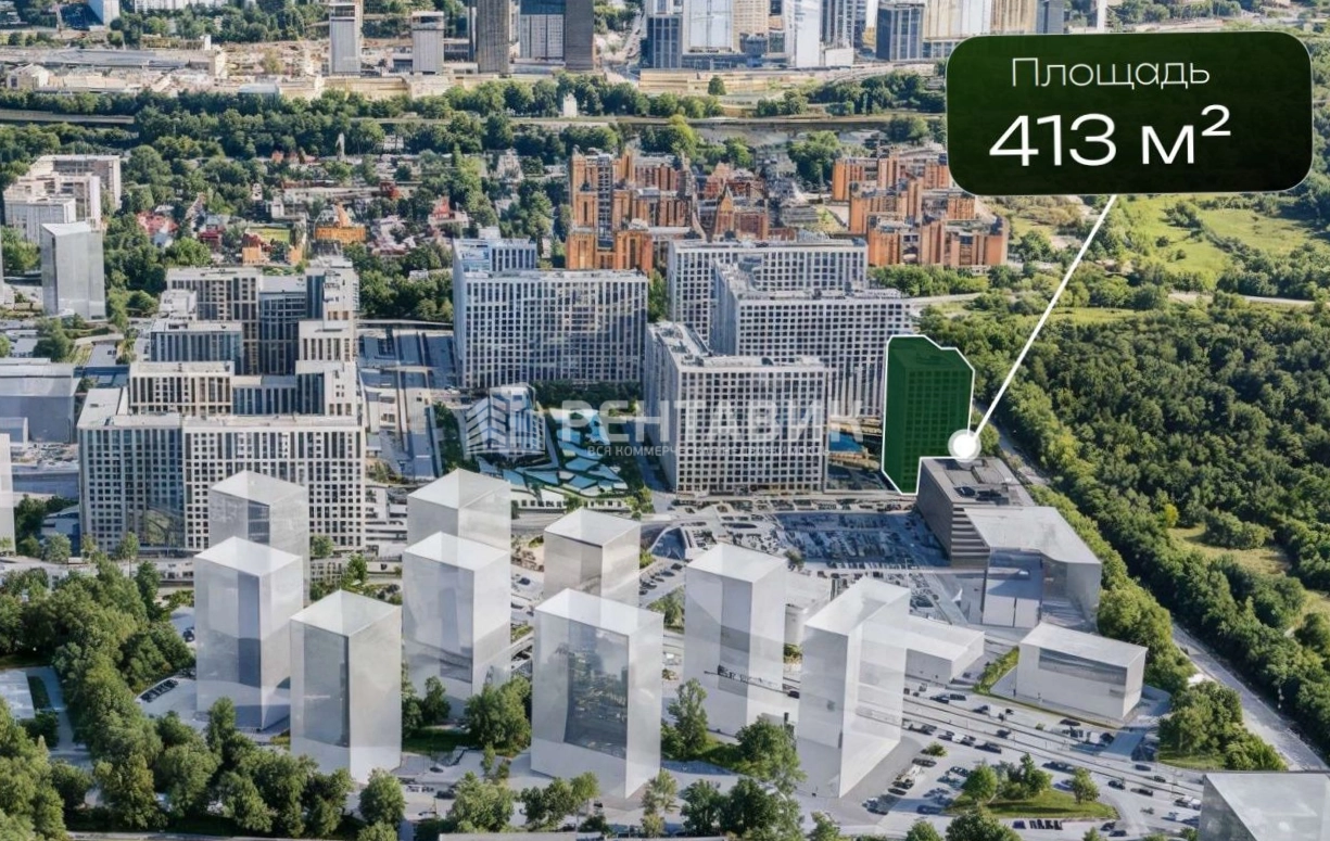 Торговая площадь Квартал Ивакино площадью 413 квадратных метров