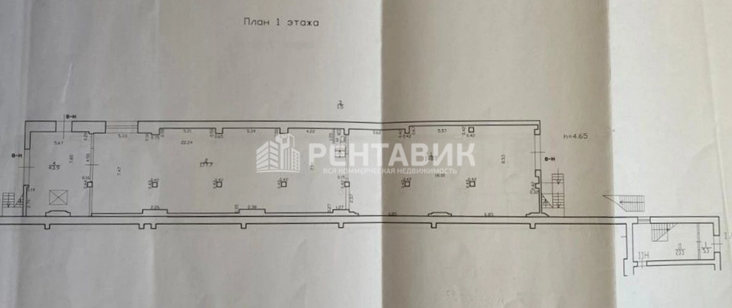 Производство Чугунная, 14Р площадью 1403 квадратных метров