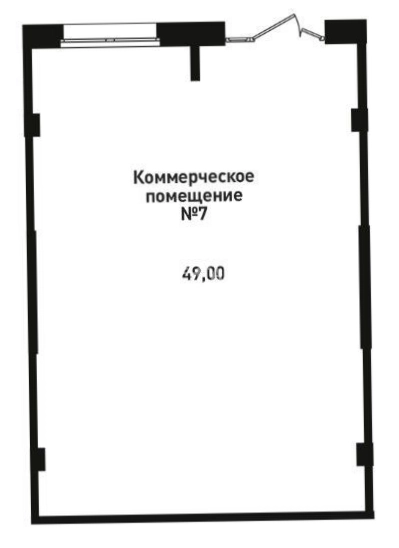 Помещение свободного назначения Ромашки площадью 149 квадратных метров