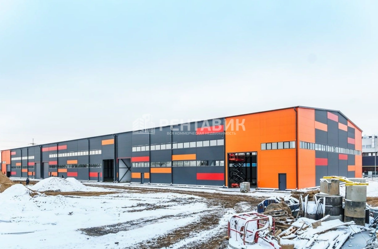 фасад дома, здание по адресу г Санкт-Петербург, поселок Шушары, Колпинское шоссе, д 58 к 11 стр 1