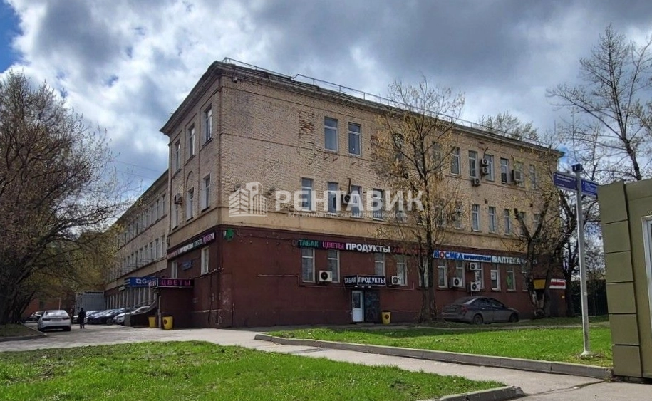 фасад дома, здание по адресу г Москва, Варшавское шоссе, д 32 