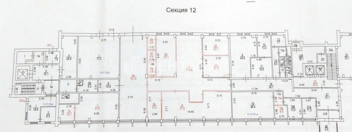 Офис Варшавское, 125с1 площадью 8180 квадратных метров