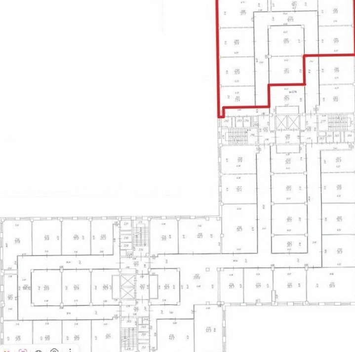 Офис Greenwood, строение 23 площадью 350 квадратных метров