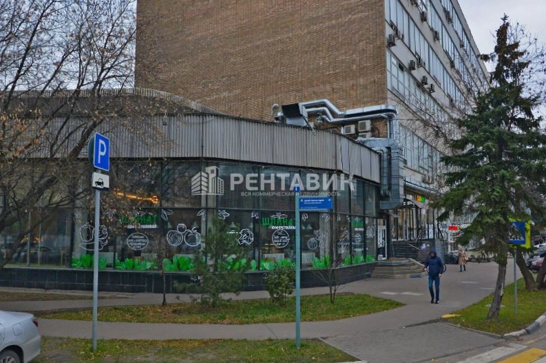 фасад дома, здание по адресу г Москва, ул Новодмитровская, д 5А стр 1