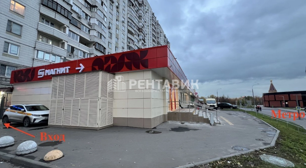 Помещение свободного назначения Братеевская, 16к1 площадью 945 квадратных метров