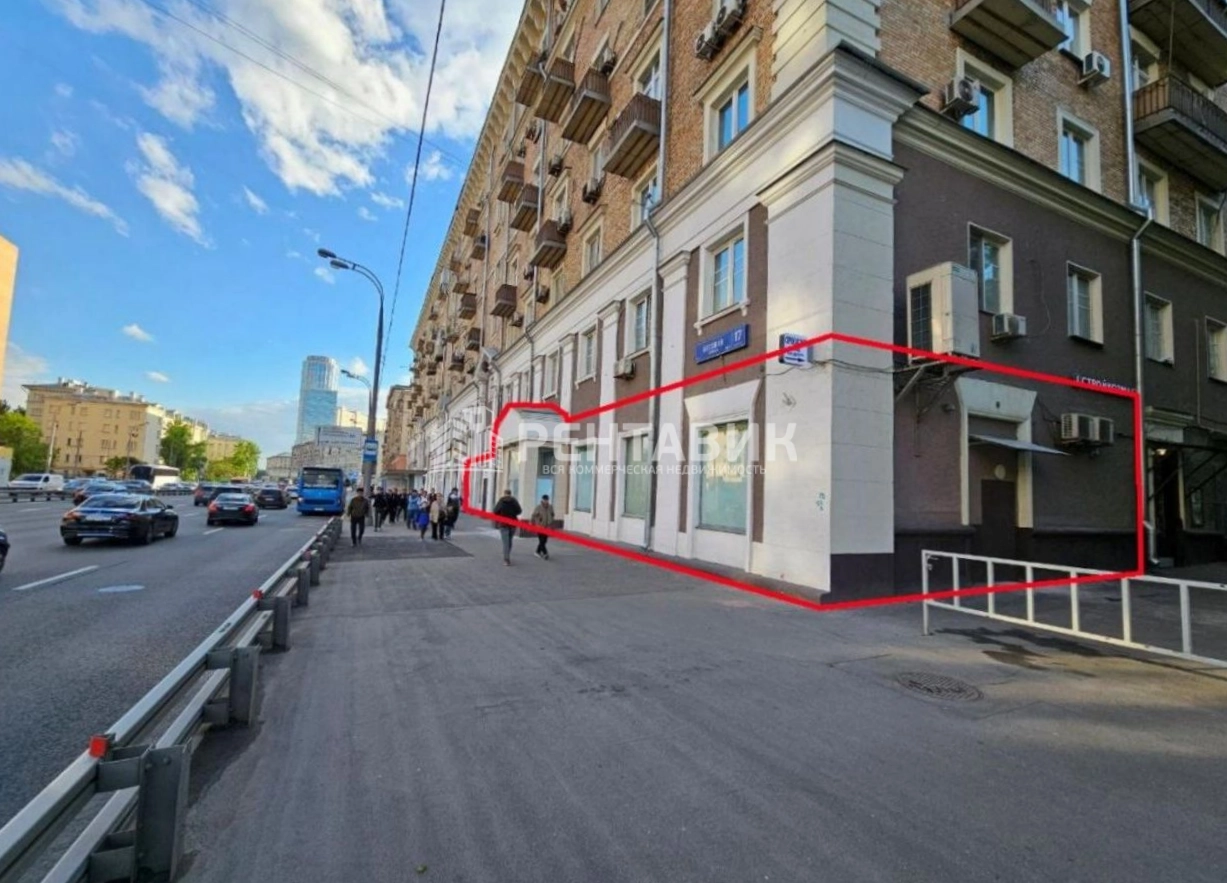 Помещение свободного назначения Беговая 17к1 площадью 329 квадратных метров