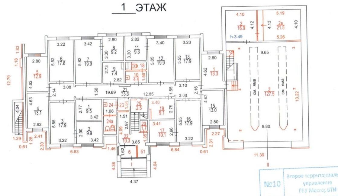Здание целиком Строительный 3Ас1 площадью 1197 квадратных метров
