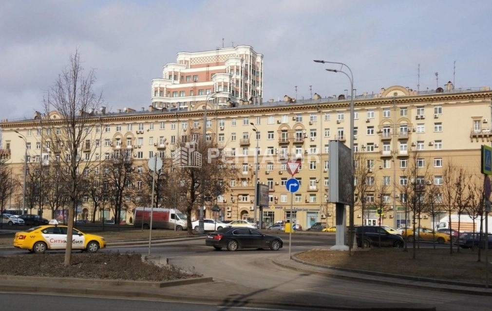 фасад дома, здание по адресу г Москва, ул Житная, д 10 