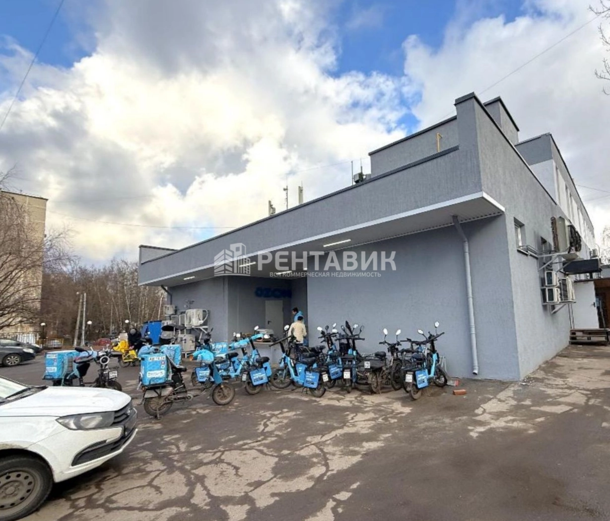фасад дома, здание по адресу г Москва, ул Генерала Тюленева, д 4А стр 1