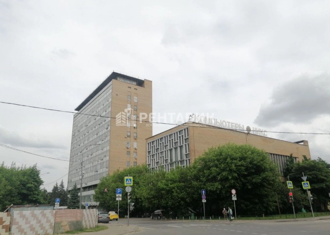 фасад дома, здание по адресу г Москва, Звёздный б-р, д 19 стр 1